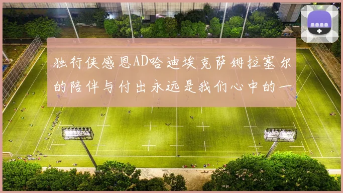 独行侠感恩AD哈迪埃克萨姆拉塞尔的陪伴与付出永远是我们心中的一家人